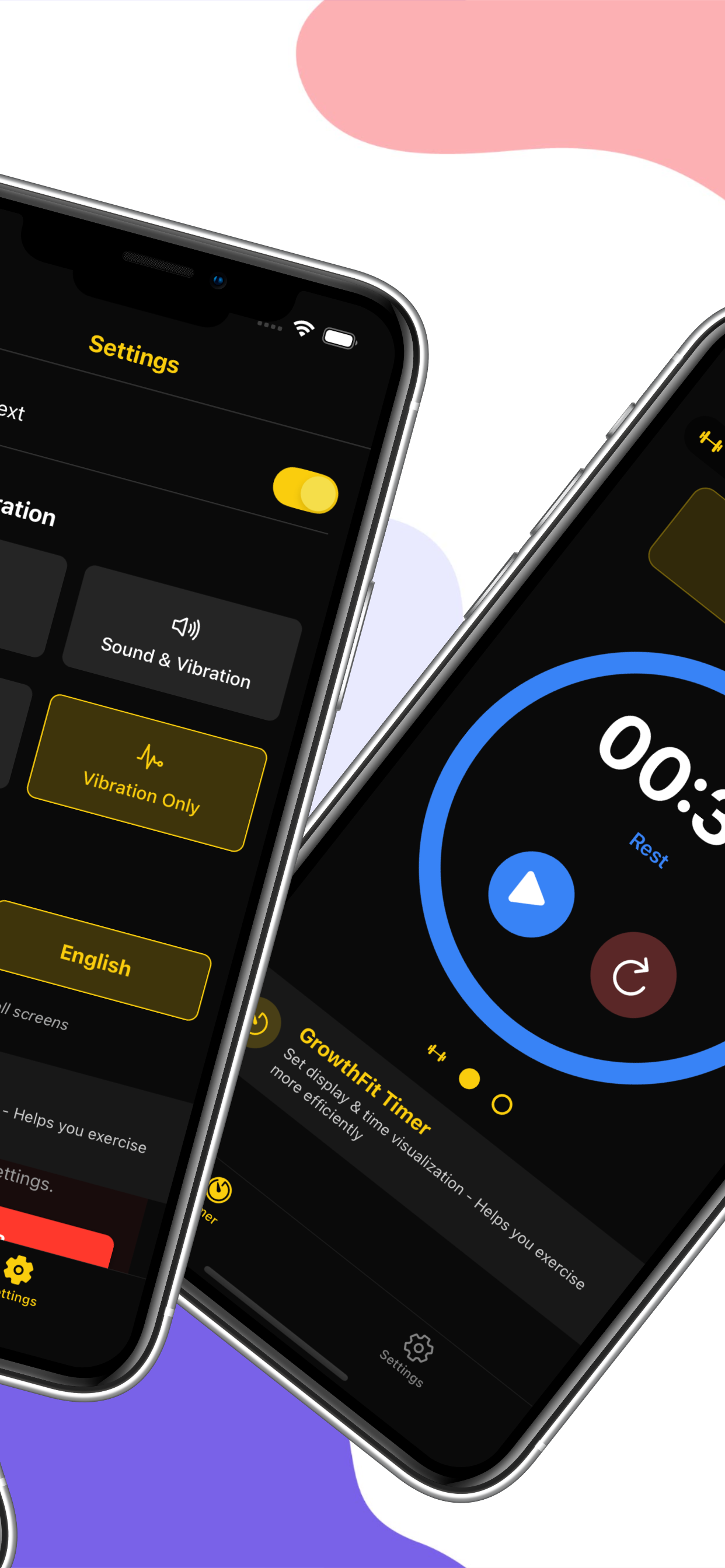 GrowthFit Timer 앱 화면 2