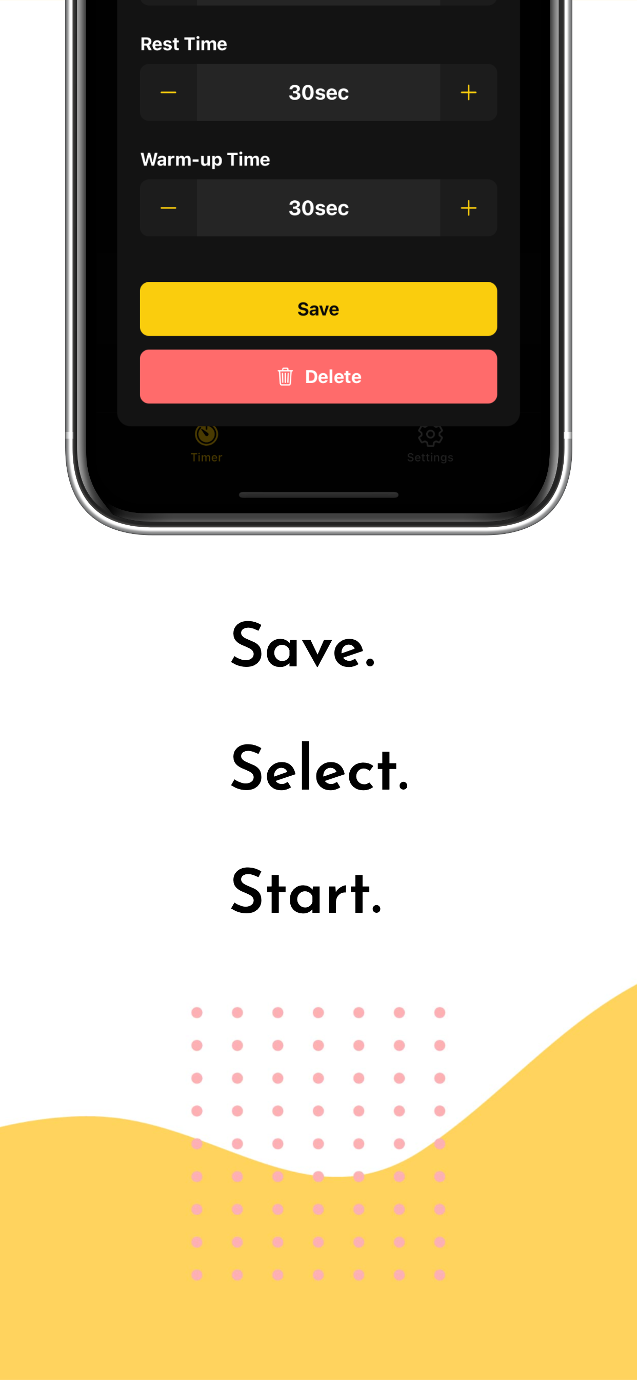 GrowthFit Timer 앱 화면 4