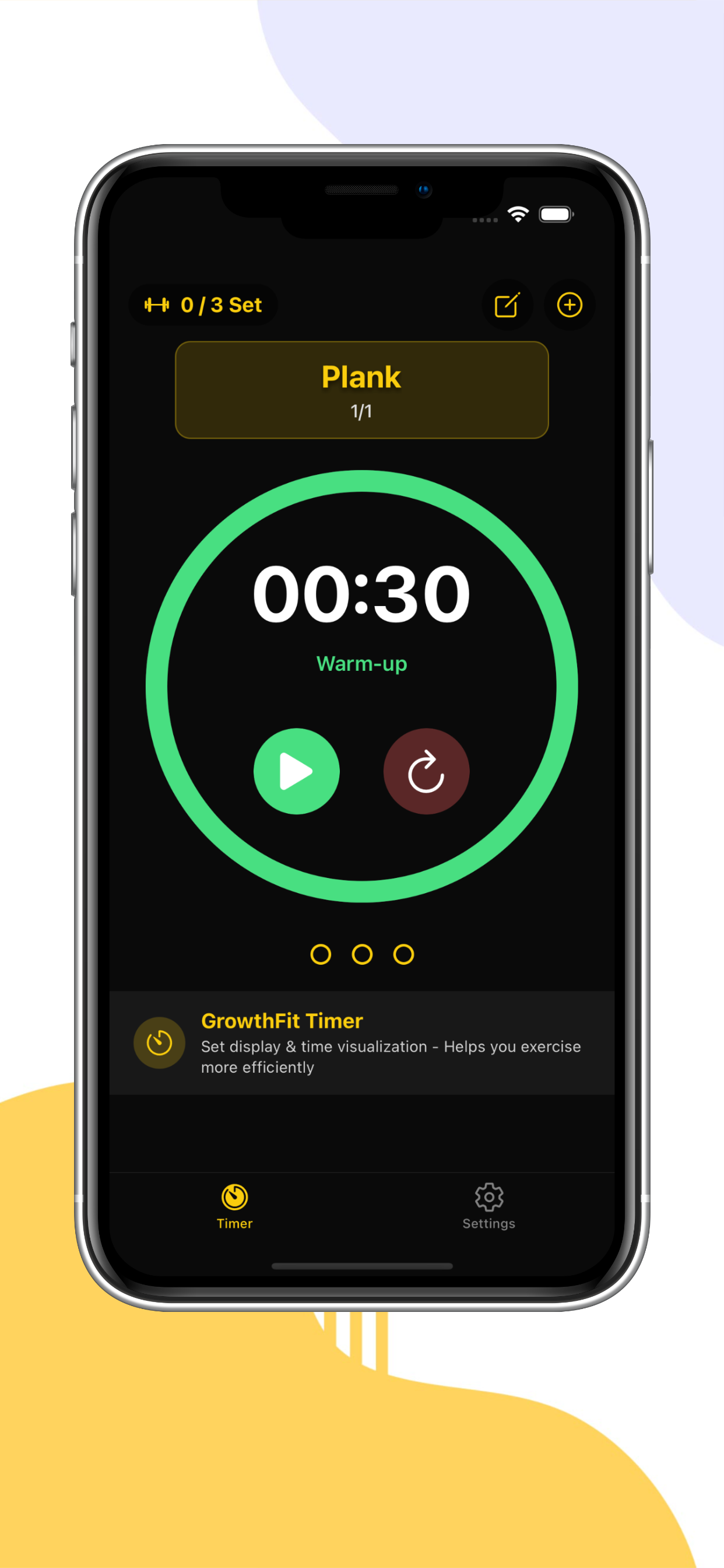 GrowthFit Timer 앱 화면 5